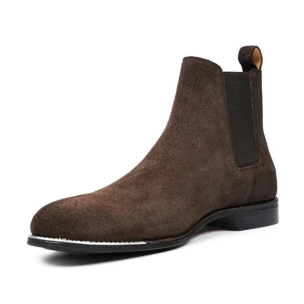 Suede Chelsea Boots ZW-0003 - ZEWAH.COM