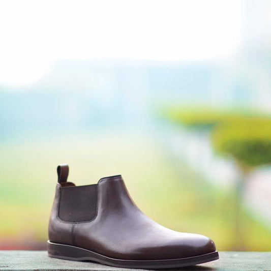 Demi Topaz Chelsea Boots Men Demi Topaz Chelsea Boots Men, Leather Boots