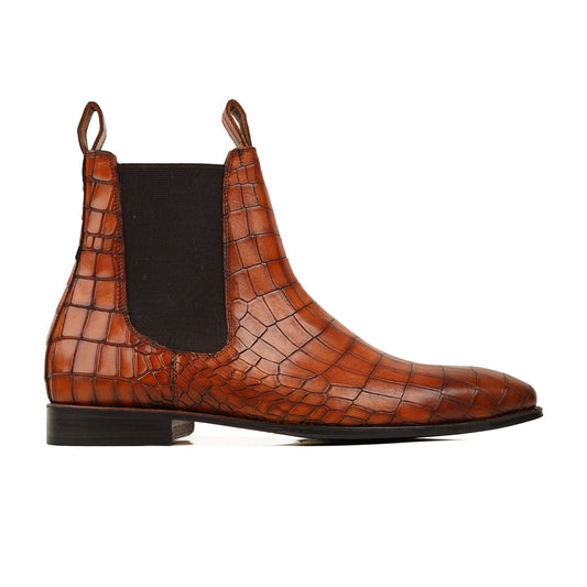 Crocodile Print Premium Leather Chelsea Boots A1 Crocodile Print Premium Leather, Crocodile Print Premium Leather Chelsea, Crocodile Print Premium Leather Chelsea Boots, Crocodile Print Premium Leather Chelsea Boots A1, Leather Boots