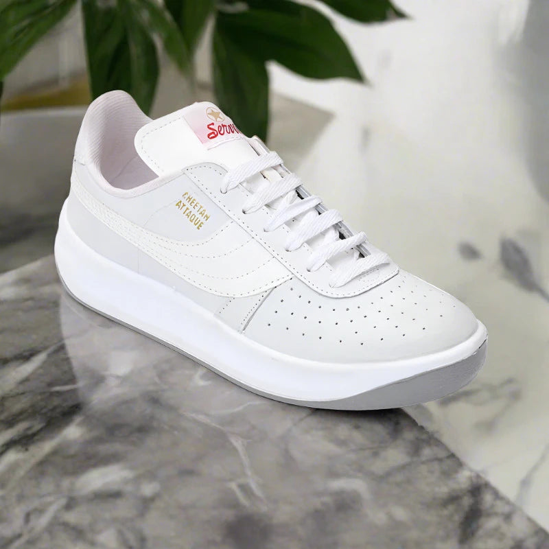 Servis Cheetah CHDI-0005 White Low Ankle