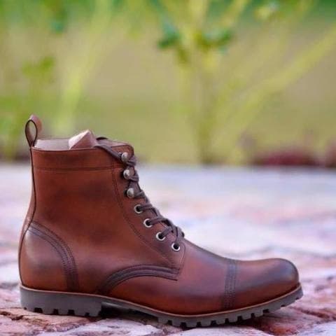 Zewah Antique Scout Boots UK Leather Boots