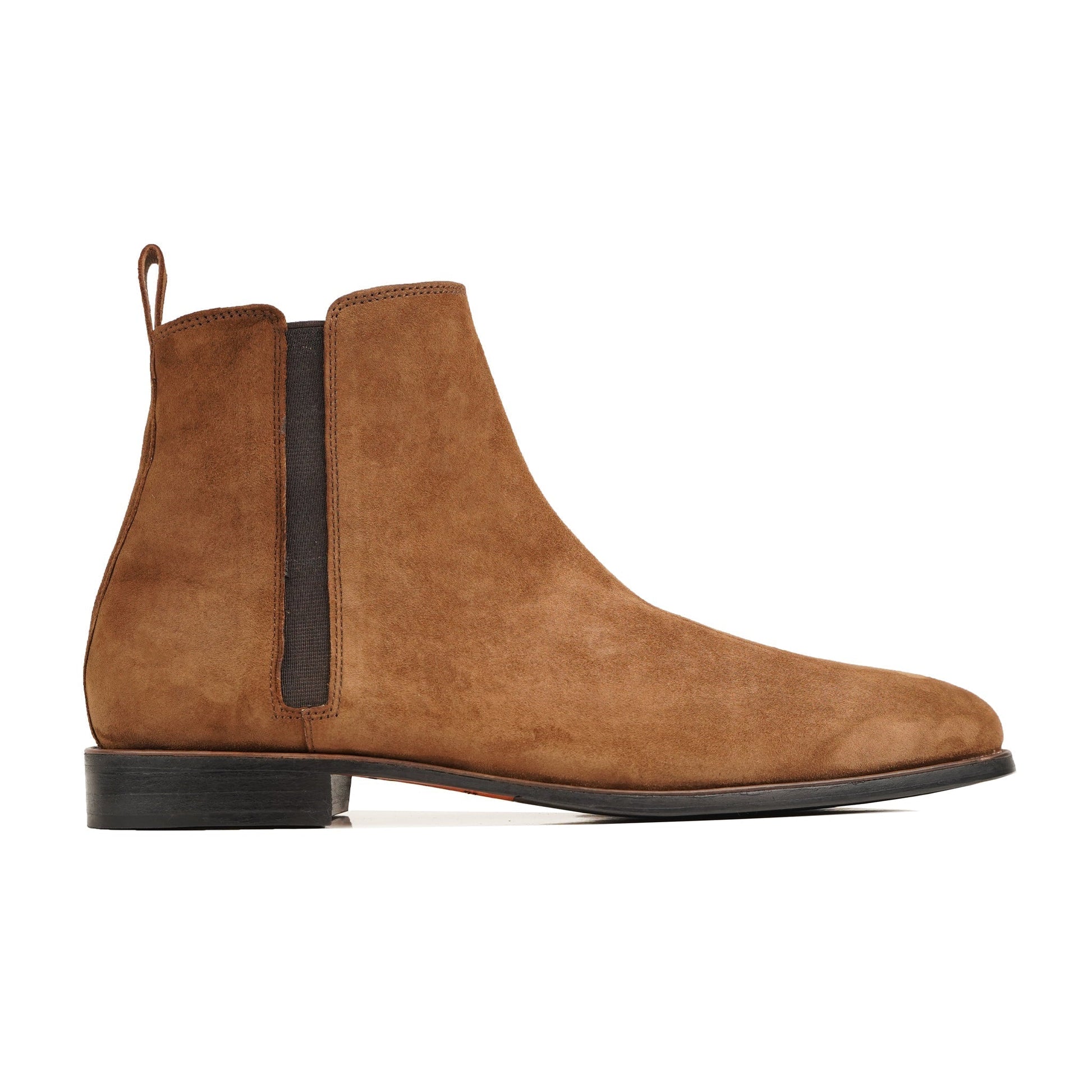 Brown Suede Chelsea Boots Mens Leather Boots