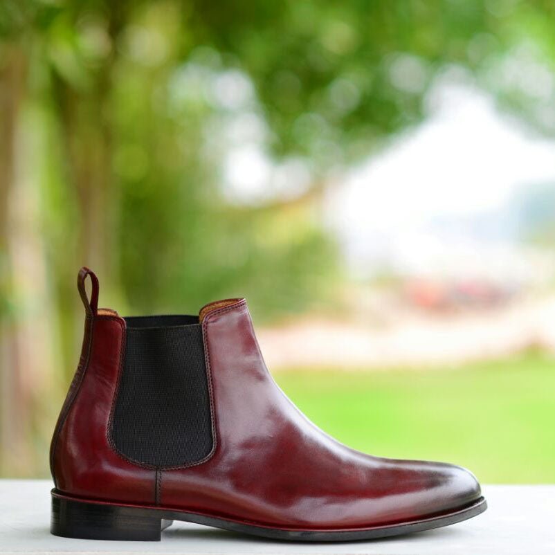 Chelsea Leather Boots ZW-0012 Leather Boots