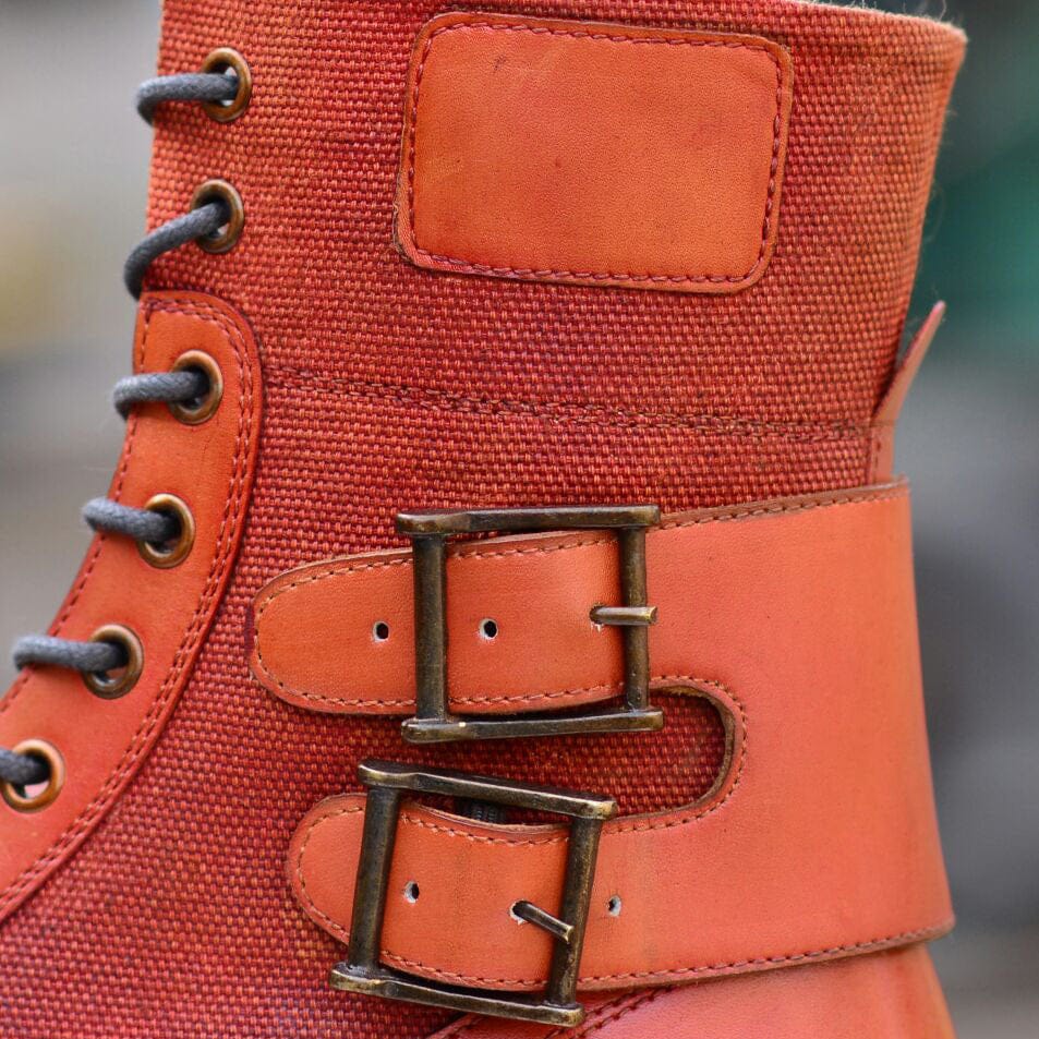 Handmade Leather Boots USA-ZEWAH.COM